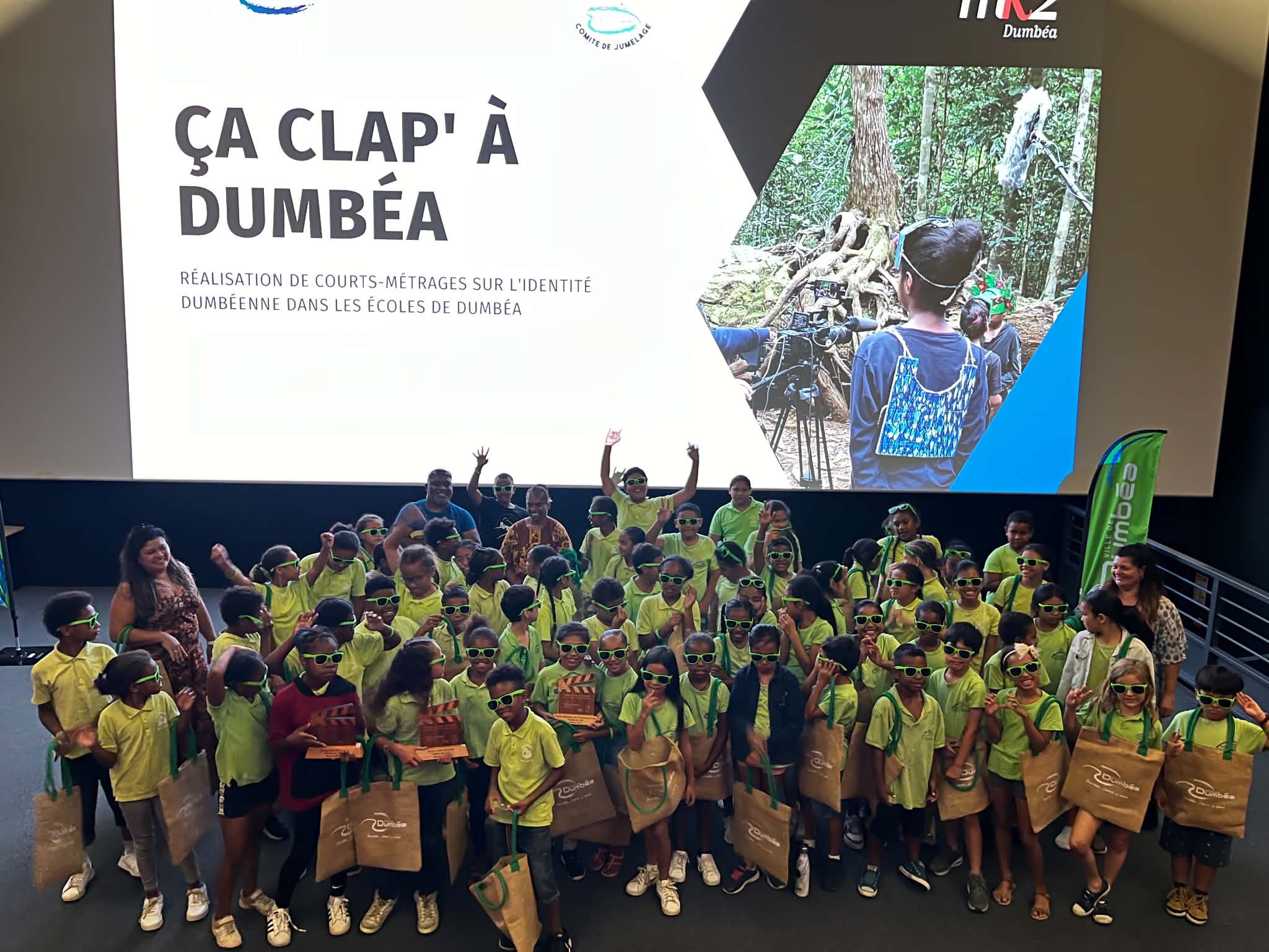 éduquer aux médias ça clap' à dumbéa